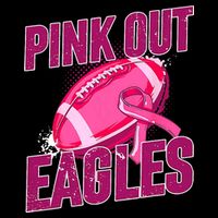 Eagles Pink Out Football Tackle Breast Cancer Impact Tech Backpack