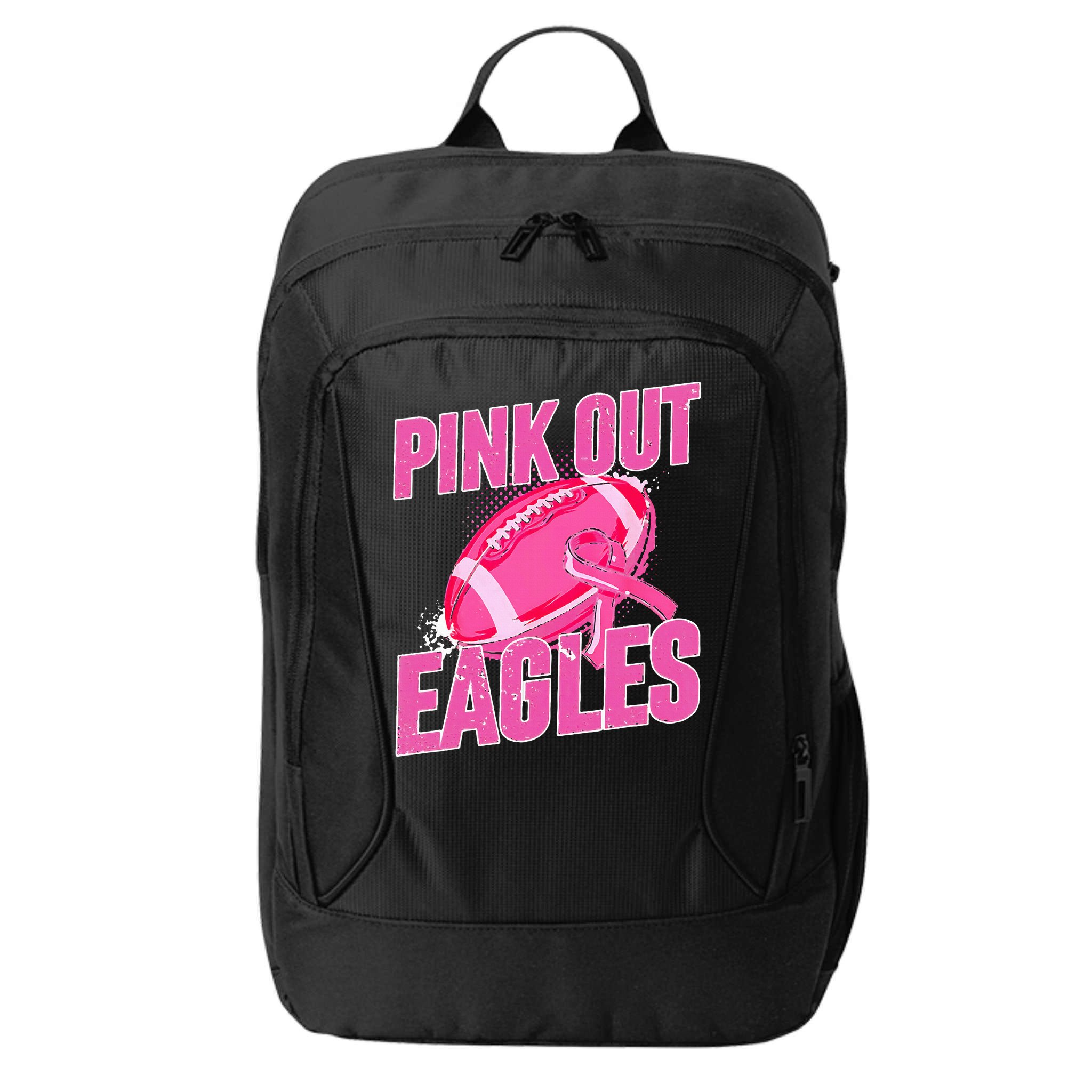 Eagles P.I.N.K Out Football Tackle Breast Cancer City Backpack
