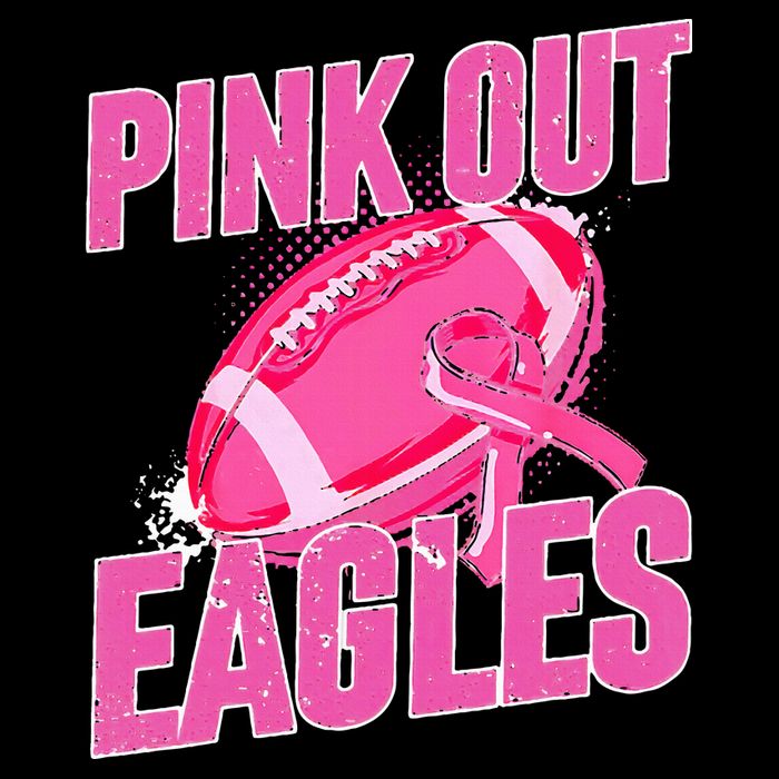 Eagles P.I.N.K Out Football Tackle Breast Cancer Backpack