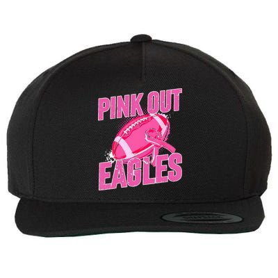 Eagles P.I.N.K Out Football Tackle Breast Cancer Wool Snapback Cap