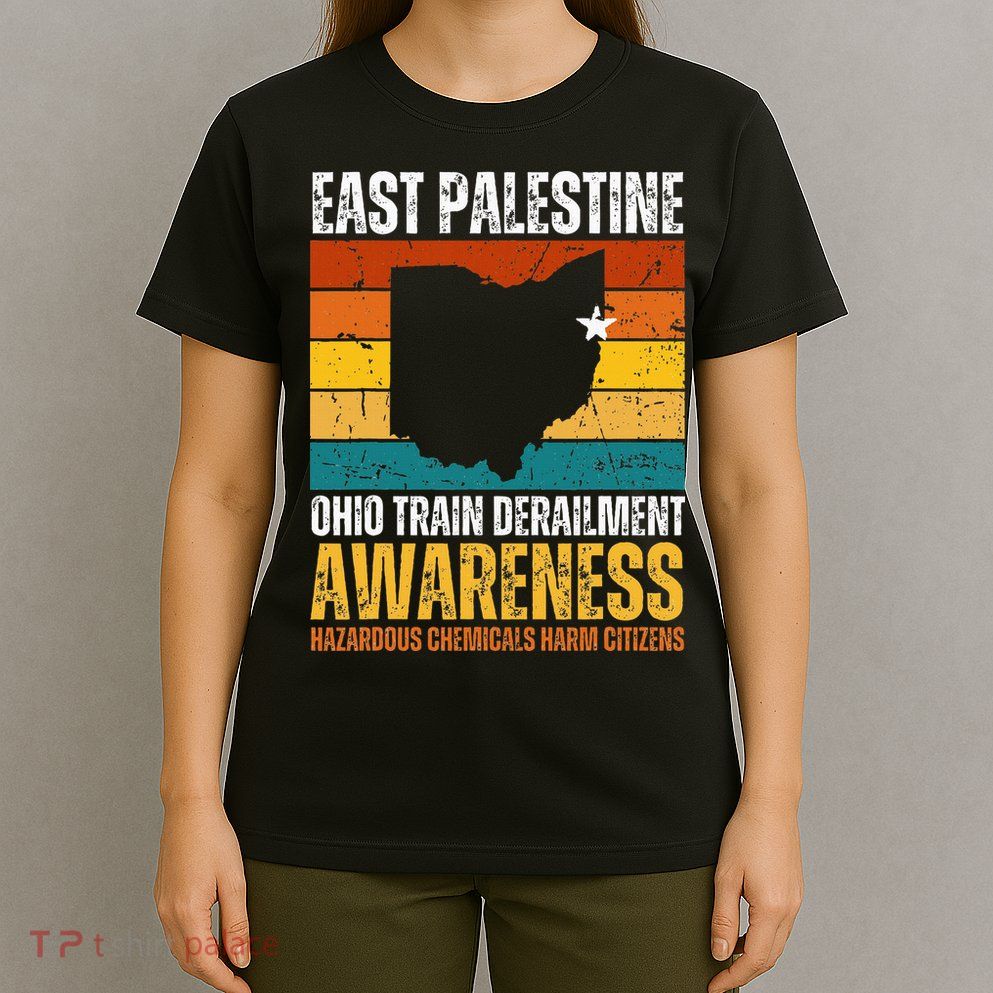East Palestine Ohio Train Derailment Awareness T-Shirt