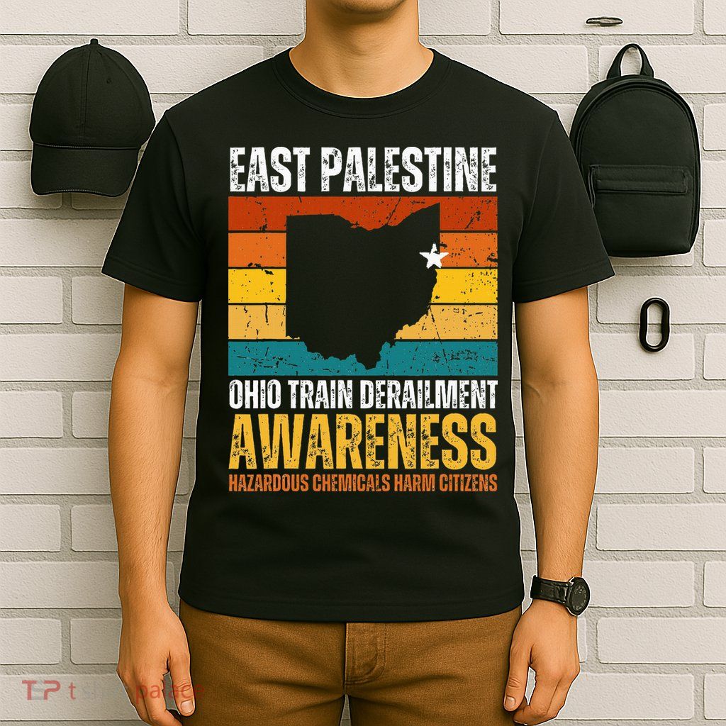 East Palestine Ohio Train Derailment Awareness T-Shirt