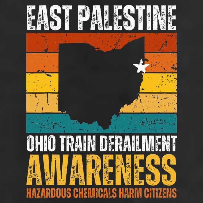 East Palestine Ohio Train Derailment Awareness Beanie