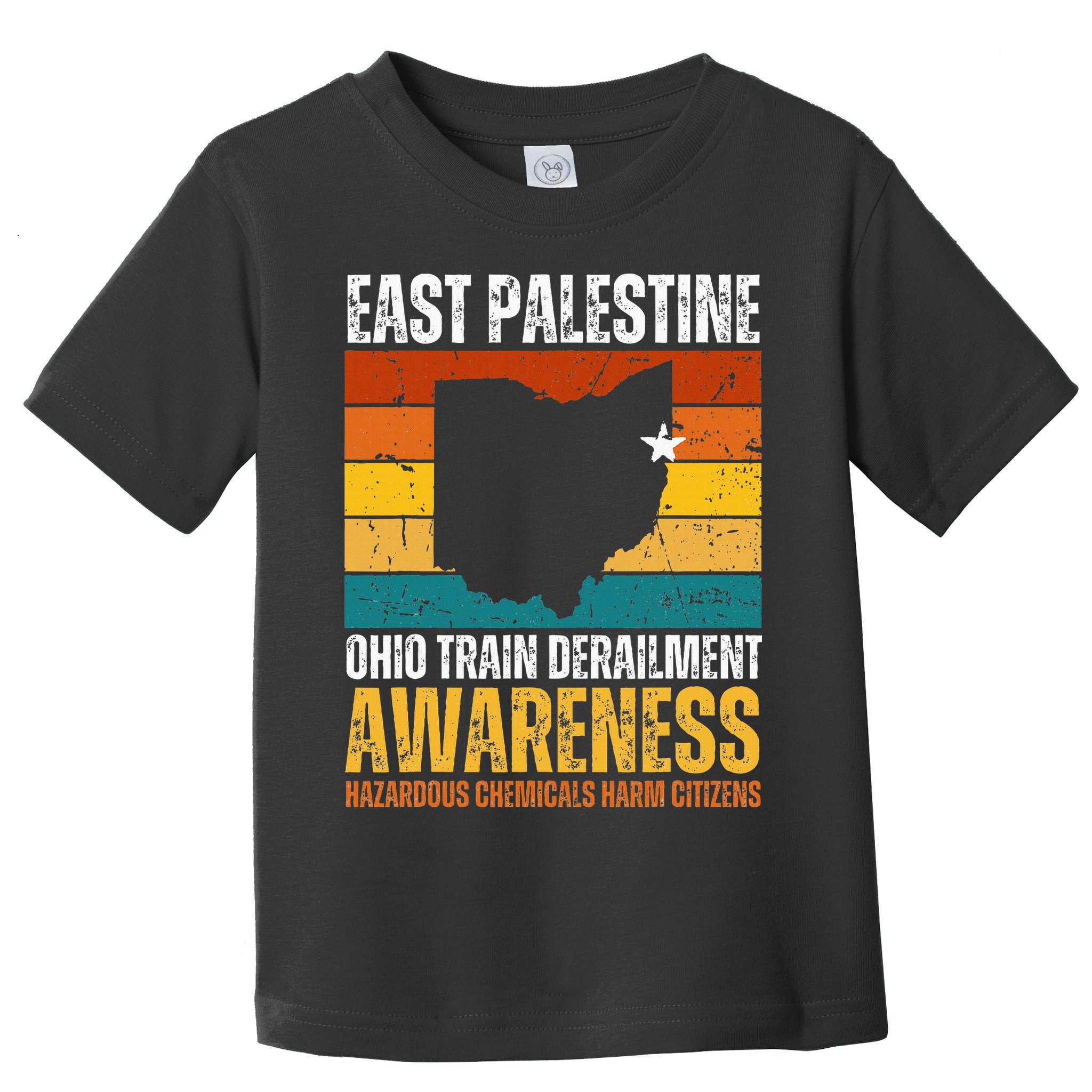 East Palestine Ohio Train Derailment Awareness Toddler T-Shirt