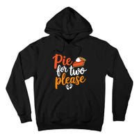 Eating Pumpkin Pie For Two Thanksgiving Pregnancy Tall Hoodie