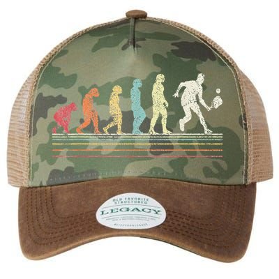 Evolution Pickleball Paddle Pickleball Player Dink Vintage Legacy Tie Dye Trucker Hat