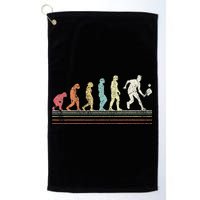 Evolution Pickleball Paddle Pickleball Player Dink Vintage Golf Towel