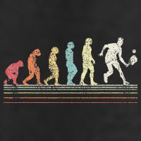 Evolution Pickleball Paddle Pickleball Player Dink Vintage Golf Towel