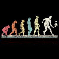 Evolution Pickleball Paddle Pickleball Player Dink Vintage Crop Top