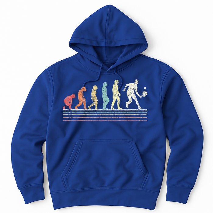 Evolution Pickleball Paddle Pickleball Player Dink Vintage Hoodie
