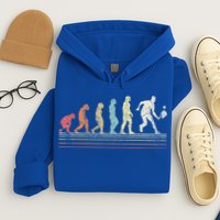 Evolution Pickleball Paddle Pickleball Player Dink Vintage Hoodie
