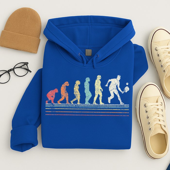Evolution Pickleball Paddle Pickleball Player Dink Vintage Hoodie