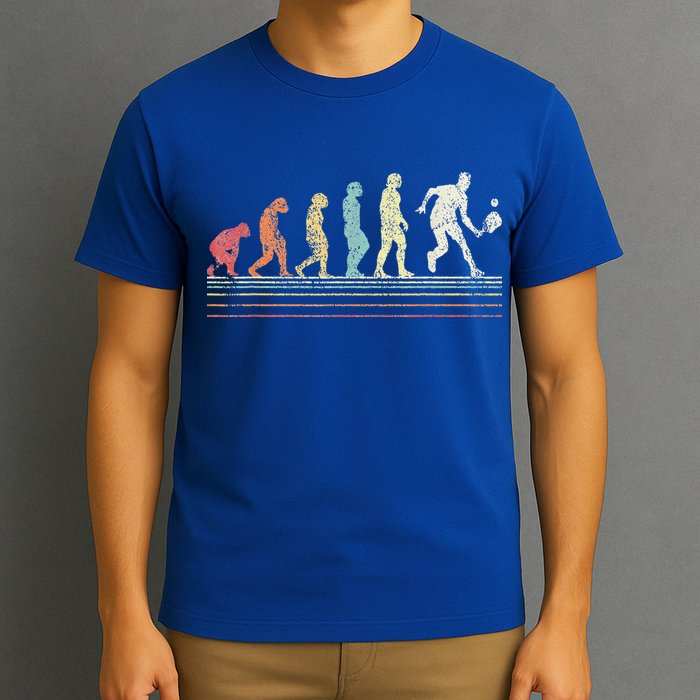 Evolution Pickleball Paddle Pickleball Player Dink Vintage T-Shirt