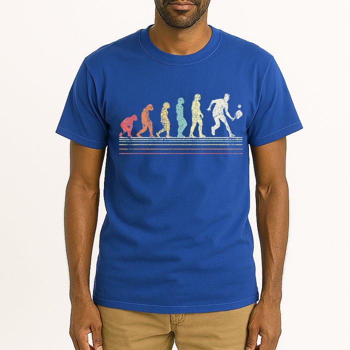 Evolution Pickleball Paddle Pickleball Player Dink Vintage Tall T-Shirt
