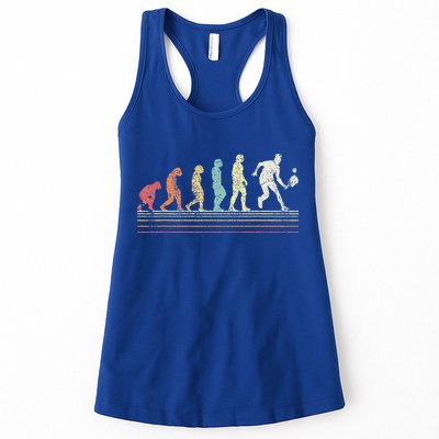 Evolution Pickleball Paddle Pickleball Player Dink Vintage Womens Tank Top