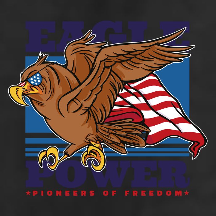 Eagle Power Pioneers Of Freedom American Flag Adult Drive Performance Visor