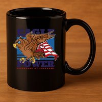 Eagle Power Pioneers Of Freedom American Flag 11oz C Handle Ceramic Mug