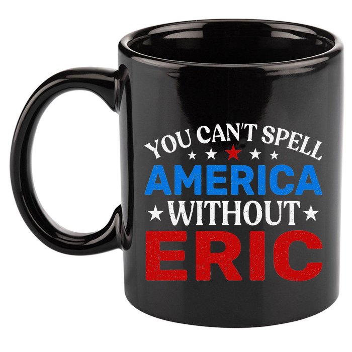 EricS Patriotic Pride 4th Of July Celebration 11oz C Handle Ceramic Mug