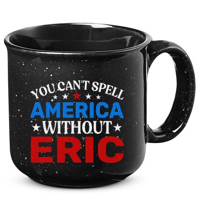 EricS Patriotic Pride 4th Of July Celebration 15oz Campfire Ceramic Mug