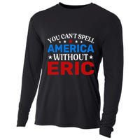 EricS Patriotic Pride 4th Of July Celebration Cooling Performance Long Sleeve Crew
