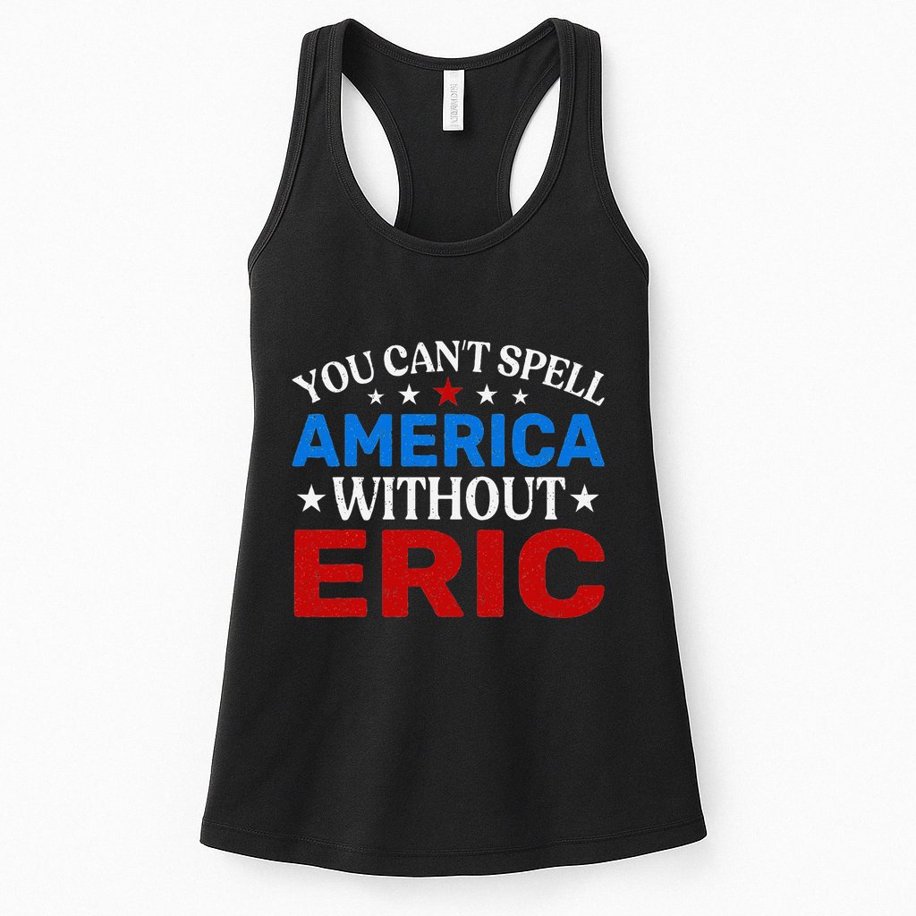 EricS Patriotic Pride 4th Of July Celebration Womens Tank Top