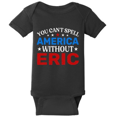 EricS Patriotic Pride 4th Of July Celebration Baby Bodysuit