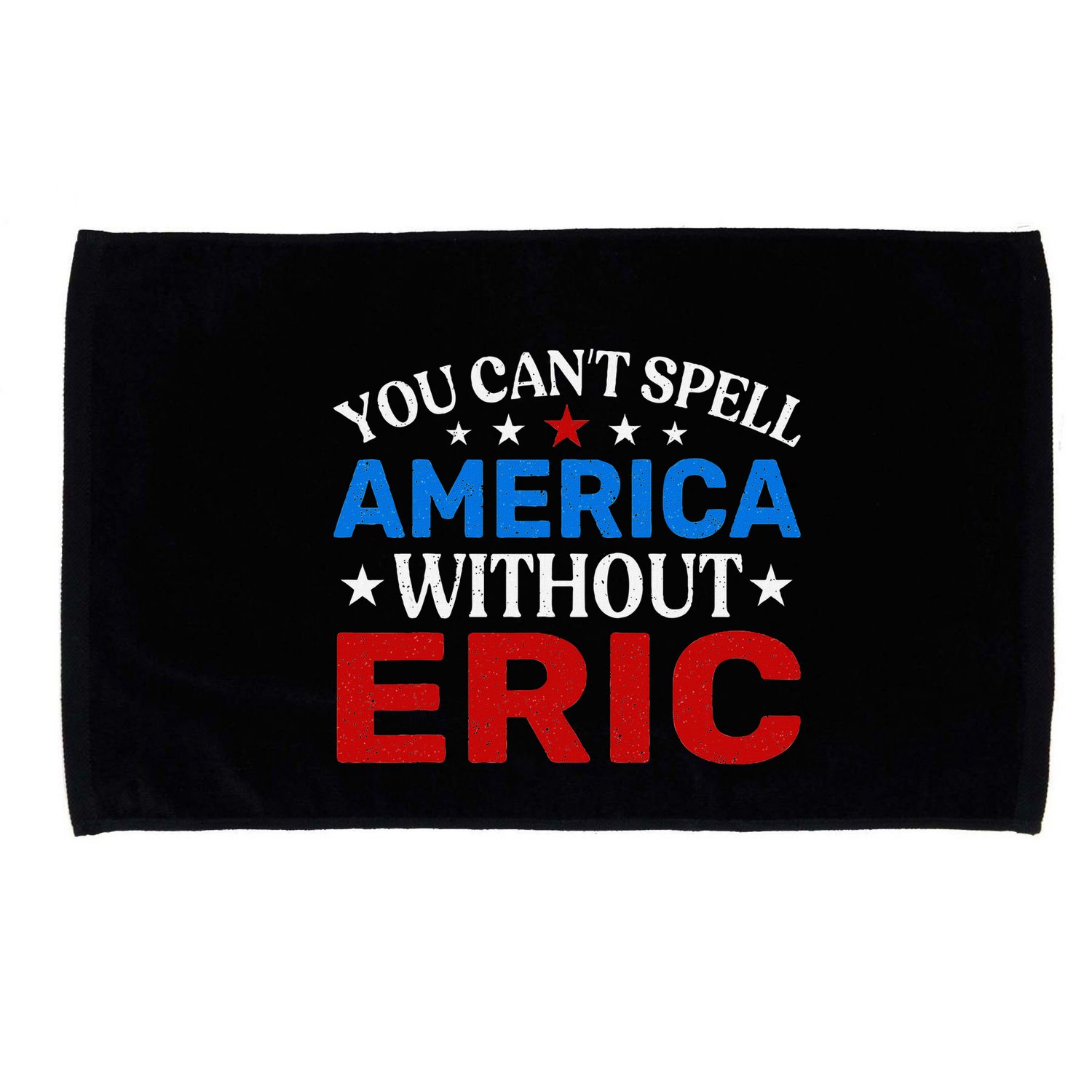 EricS Patriotic Pride 4th Of July Celebration Microfiber Hand Towel