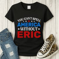 EricS Patriotic Pride 4th Of July Celebration Womens T-Shirt