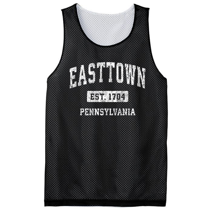 Easttown Pennsylvania Pa Vintage Sports Established Mesh Reversible Basketball Jersey Tank