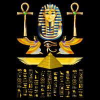 Egyptian Pyramids Pharaoh Tut King Tutankhamun Performance Shirt