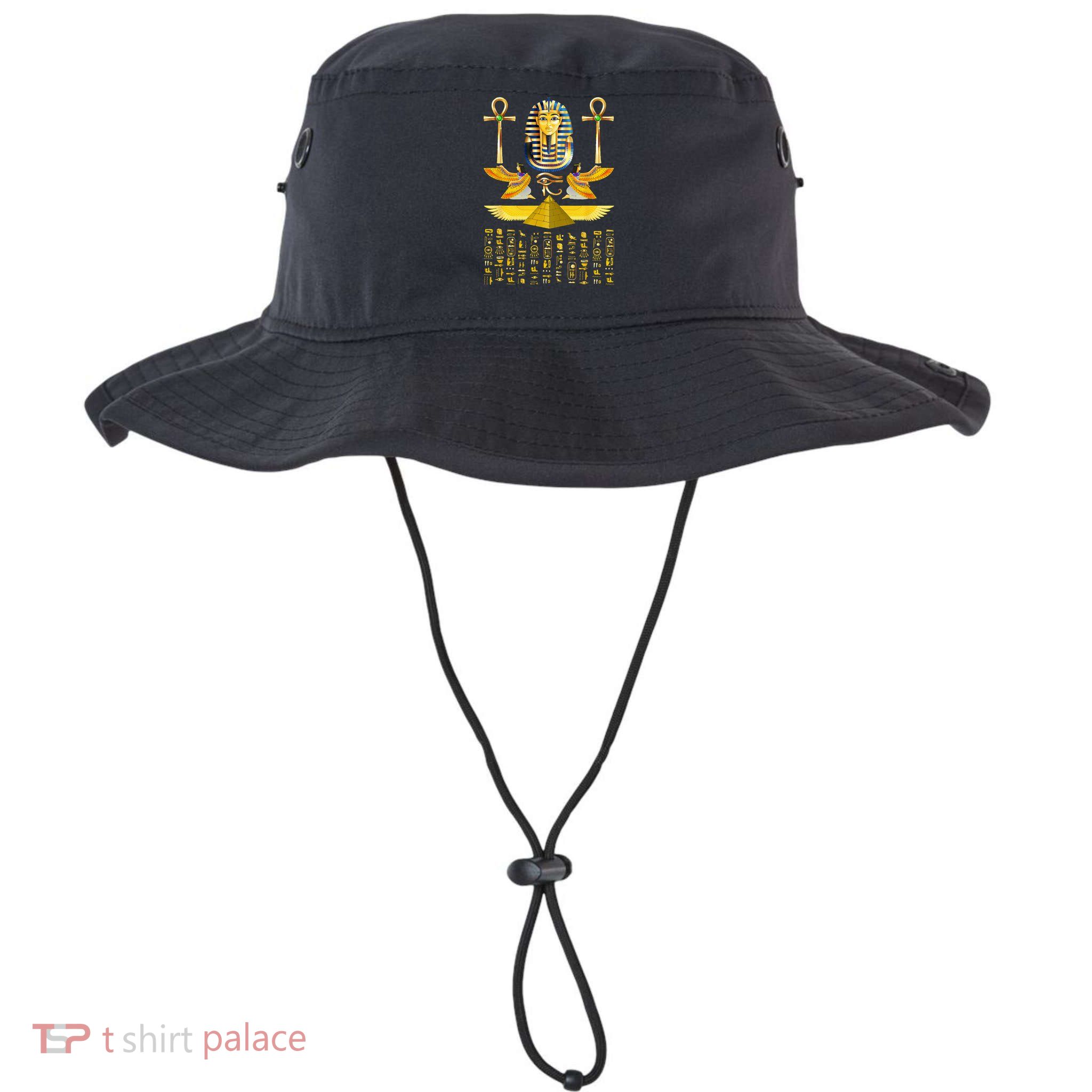 Egyptian Pyramids Pharaoh Tut King Tutankhamun Bucket Hat