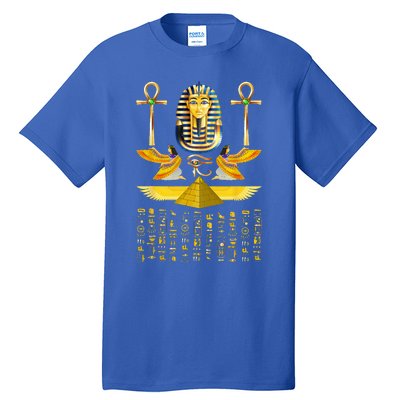 Egyptian Pyramids Pharaoh Tut King Tutankhamun Tall T-Shirt