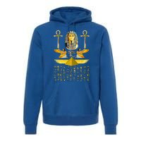 Egyptian Pyramids Pharaoh Tut King Tutankhamun Premium Hoodie