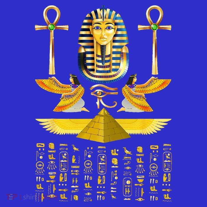 Egyptian Pyramids Pharaoh Tut King Tutankhamun 16 in Basic Backpack