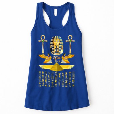 Egyptian Pyramids Pharaoh Tut King Tutankhamun Womens Tank Top