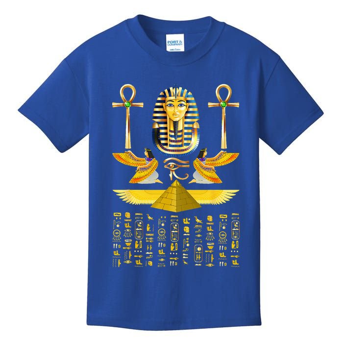 Egyptian Pyramids Pharaoh Tut King Tutankhamun Kids T-Shirt