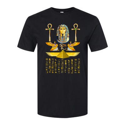 Egyptian Pyramids Pharaoh Tut King Tutankhamun Softstyle CVC T-Shirt