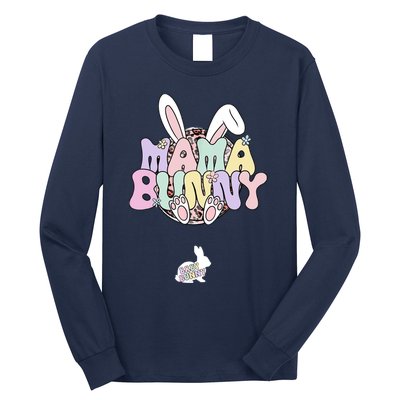 Easter Pregnancy Quote Pregnant Mom Mama Bunny Baby Bunny Long Sleeve Shirt