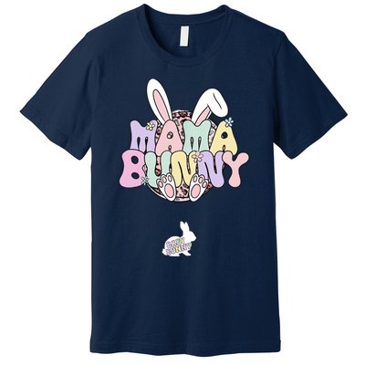 Easter Pregnancy Quote Pregnant Mom Mama Bunny Baby Bunny Premium T-Shirt