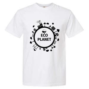 Eco Planet Renewable Energy Solar Wind Clean Air Water Peace Gift Garment-Dyed Heavyweight T-Shirt