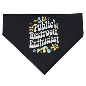 Embarrassing Public Restroom Inappropriate USA-Made Doggie Bandana