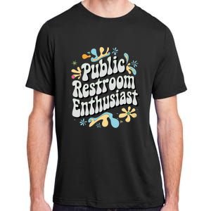 Embarrassing Public Restroom Inappropriate Adult ChromaSoft Performance T-Shirt