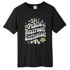 Embarrassing Public Restroom Inappropriate Tall Fusion ChromaSoft Performance T-Shirt