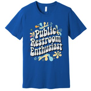 Embarrassing Public Restroom Inappropriate Premium T-Shirt