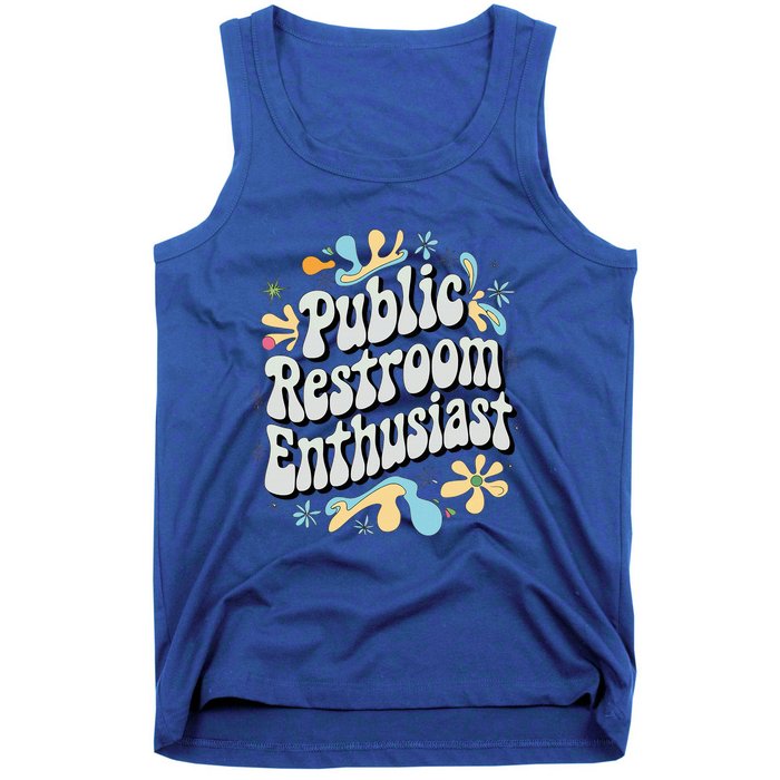 Embarrassing Public Restroom Inappropriate Tank Top