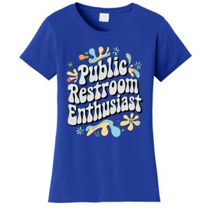 Embarrassing Public Restroom Inappropriate Women's T-Shirt