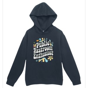 Embarrassing Public Restroom Inappropriate Urban Pullover Hoodie