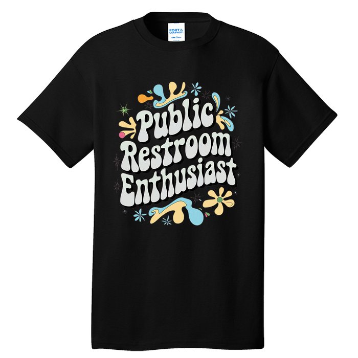 Embarrassing Public Restroom Funny Inappropriate Tall T-Shirt