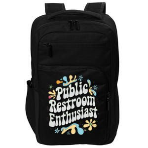 Embarrassing Public Restroom Funny Inappropriate Impact Tech Backpack