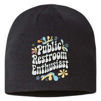 Embarrassing Public Restroom Funny Inappropriate Sustainable Beanie